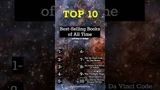 Top 10 Best Selling Books of All Time #books #top10