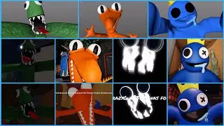 Roblox Rainbow Friends All Jumpscares. [Old, New, Original]