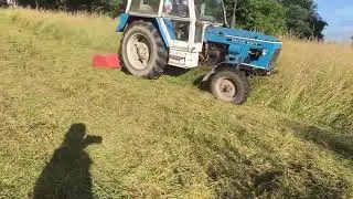 Mulčovač cronimo BCT - 175 za traktorem ZETOR
