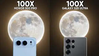 Сравнение Honor 500 Pro и Samsung Galaxy S25 Ultra с невероятным 100-кратным зумом