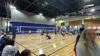 AAU Southern Power 2026 SC Elite 15 Blue-Adi vs. Club Unite 15 National 2nd set