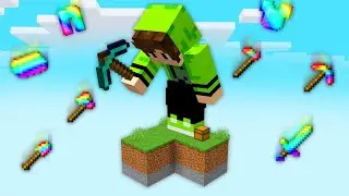 SKYBLOCK BUT IT RAINS SUPER ITEMS