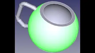 08 FreeCAD: Crear un vaso esférico.