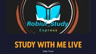 Study with me live (60 min study + 10 min break) &mdash; Mission Test HSC-2026 🎯
