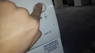 Hotpoint First Edition WM52 overview