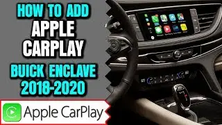 Buick Enclave Apple Carplay - How To Add Apple CarPlay Buick Enclave 2018-2020 NavTool Interface DVD