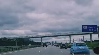 Motorway Drive in Summer🇩🇰K&oslash;ge to N&aelig;stved | Almir Jan| #denmark#fun  #copenhagen#europe#travel