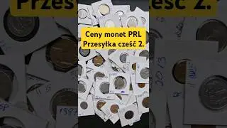 Ceny monet PRL, przesyłka od widza część 2. #Monety #Numizmatyka #Ceny #PRL
