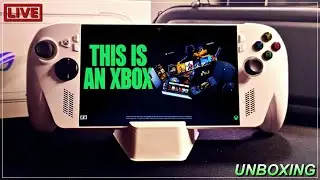 Unboxing the Xbox ROG Ally: 