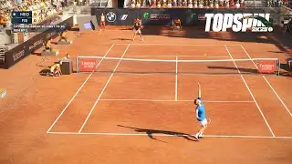 Top Spin 2K25 - Taylor Fritz Vs Daniil Medvedev I HYPER TIE BREAK I Rome Masters (PS5)
