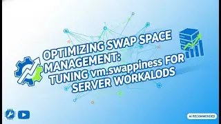 Linux Swap Optimization Explained | vm.swappiness Tuning for High-Performance Servers