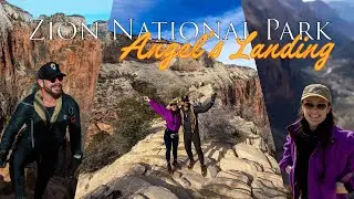 Angel’s Landing Full Ascent | 1,500-Foot Drop-Offs, Chains, and a Fall (Zion National Park)