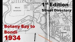 Sydney Bondi Botany Waterfront Tour 1934 Gregorys First Edition