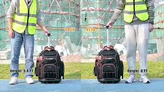 Tool Backpack Bag With Wheel Features: Capacity, Compartments & Smart Design Details