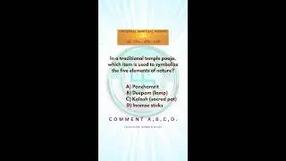 Temple Pooja Q&A Live | Symbol of Five Elements in Hindu Rituals