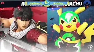 SocaSmash 159 Ultimate Singles: SlugWooorth (Ike) vs Acely Starr (Pikachu) Winners Quarters