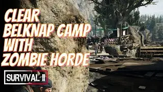 Days Gone- How to clear Belknap Cave Ambush Camp with Zombie Horde