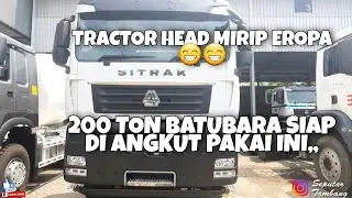 PAKAI MESIN DARI JERMAN IMPROVE DI CHINA  ❗❗❗ TRACTOR HEAD KELAS 500 HP-SITRAK C7H 40.540 😍😍