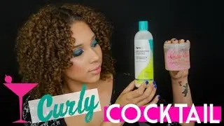 Curly Cocktail | DevaCurl One Condition Decadence + Kinky Curly Curling Custard