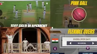 DREAM CRICKET 25 TEST MODE FIRST GAMEPLAY REVIEW!!