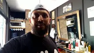 Barbearia retrô pequena. Faça você mesmo