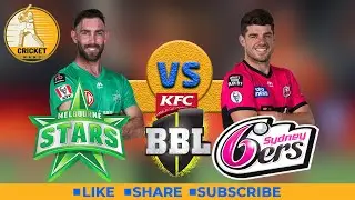 Revenge Match | Melbourne Stars vs Sydney Sixers | BBL - 11 | 13th Match | Big Bash League 2021-2022