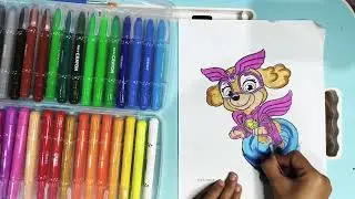 🎨 Coloring Brave and Cute Skye &ndash; The Adorable Pilot Pup from Paw Patrol! 🚁💖
