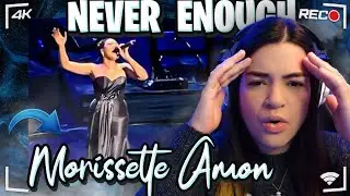 Vocalist REACTS TO MORISSETTE, DAVID FOSTER LIVE ON STAGE- NEVER ENOUGH