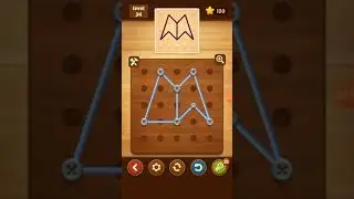 Line Puzzle: String Art Level 31 to 40 (Oak) Walkthrough Gameplay