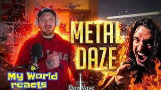 British Guy Reacts To DAN VASC - Metal Daze / MANOWAR Cover