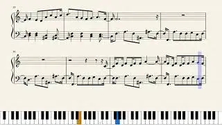 Walk Thru Fire - Vicetone, Meron Ryan (Piano Tutorial with Sheet Music)