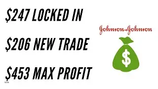 Increasing max profit in JNJ to $453 with options (Project: Booster update #1)