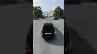 WYJECHAŁ NA SKRZYŻOWANIU ❌ #beamngdrive #shorts