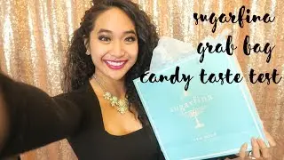 HUGE $50 Sugarfina Fukubukuro Grab Bag Candy Taste Test ($100 Value) | Simply Rose Lynne