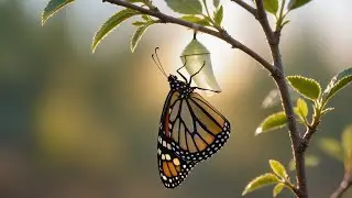 From Caterpillar to Butterfly 🦋 | Believe In Your Transformation #motivation #inspiration 