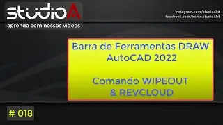 018 AutoCAD 2022 - Comando WIPEOUT e REVCLOUD