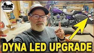 NEW DYNA LED Taillights with Integrated Signals INSTALL on an 2000 HARLEY DAVIDSON - Benlari