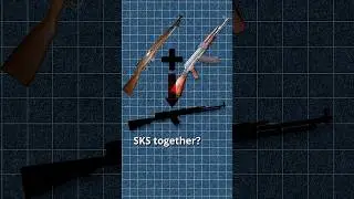 China's AK + SKS hybrid?