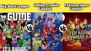 IPL vs BBL vs PSL comparison | Which T20 league is the best | ComparoMeter |