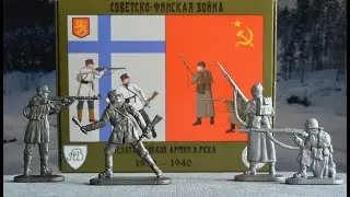 солдатики ЛАД Зимняя война 1939 -1940 Winter War