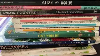 What’s in my colouring bag for July 2023? | Adult Colouring