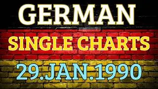 German/Deutsche Single Charts | Top 10 | 29.01.1990 | ChartExpress #historycharts