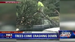Severe storms impact North Georgia