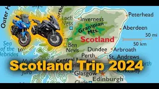 Scotland by Motorcycle part 1 - Argyll - Rest & be thankful - 4K