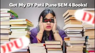 Got My DY Patil Pune SEM 4 Books! Full Unboxing + Honest Reaction