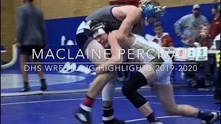 Maclaine Wrestling Highlights 2019-2020