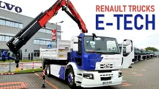 Elektryk z HDS-em i tr&oacute;jstronną wywrotką, czyli Renault Trucks E-Tech D Wide