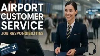 Работа в службе поддержки клиентов в аэропорту ✈️ | Работа в службе поддержки клиентов в аэропорт...