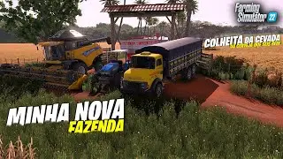 Simulando Vida Real│Minha Nova Fazenda S&iacute;tio Santo In&aacute;cio│Farming Simulator 22