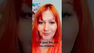 C'est pour &ecirc;tre dans vos c&oelig;urs si je m'envai oubli&eacute; jamais mon humour et sourire je vous aime